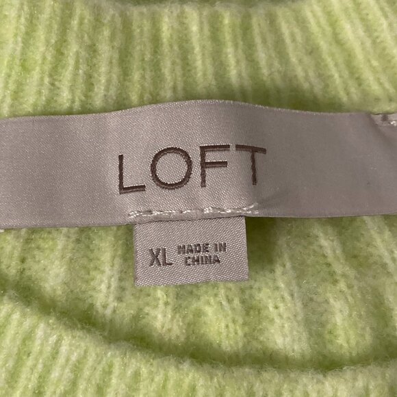 Loft Modern Ribbed Sweater NWOT Size XL - Picture 7 of 8